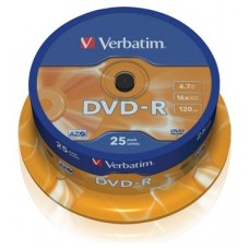 DVD-R VERBATIM 4.7GB 25U