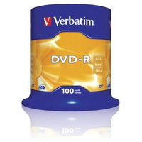 DVD-R VERBATIM 4.7GB 100U DVD-R VERBATIM 4.7GB 100U