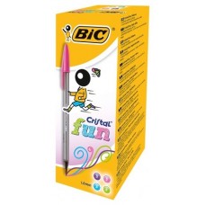 BOLIGRAFO TINTA BIC FUN CAJA 20U