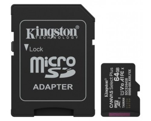 MEMORIA KINGSTON-MICROSD SDCS3 64GB
